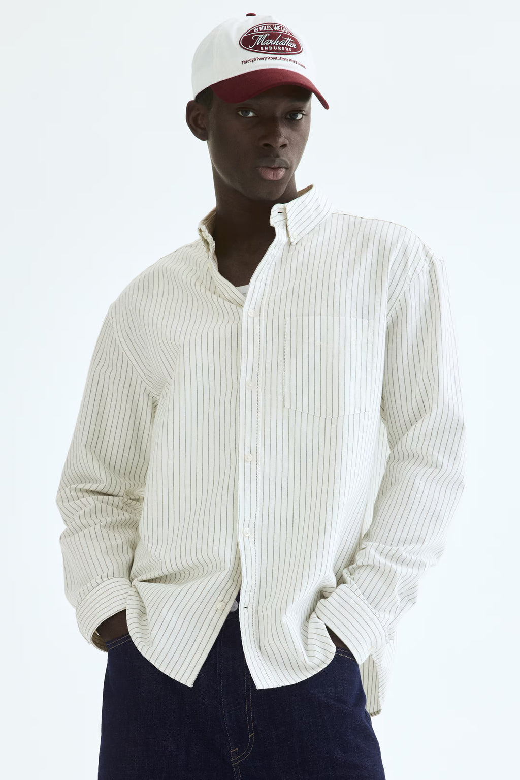 Imperial White Stripe Shirt