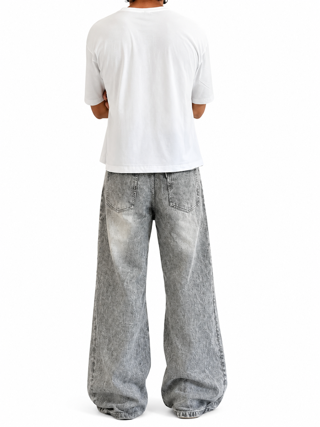 Ash Grey Super Baggy