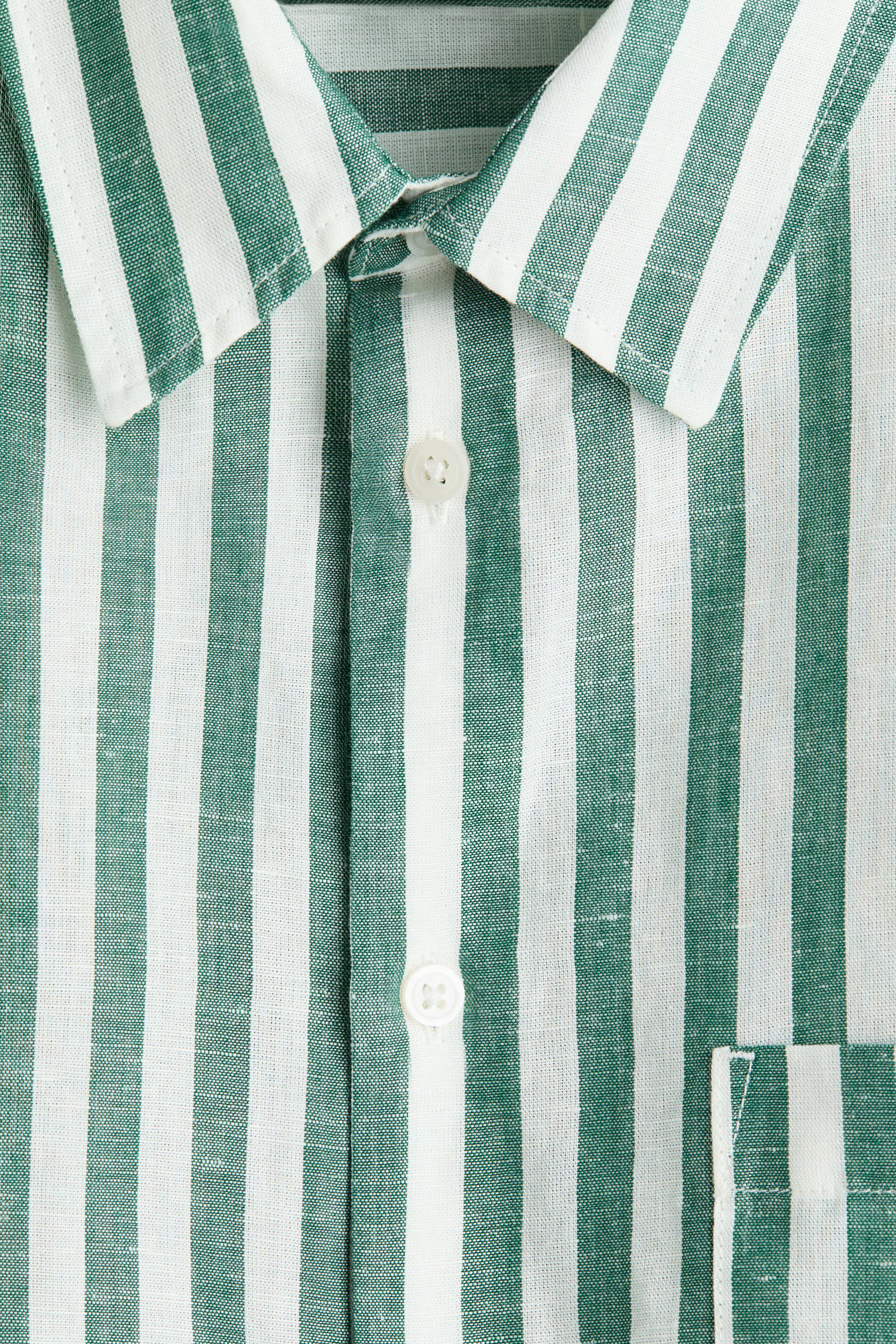 Sage Royale Striped Shirt