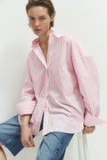 Blush Royale Striped Shirt