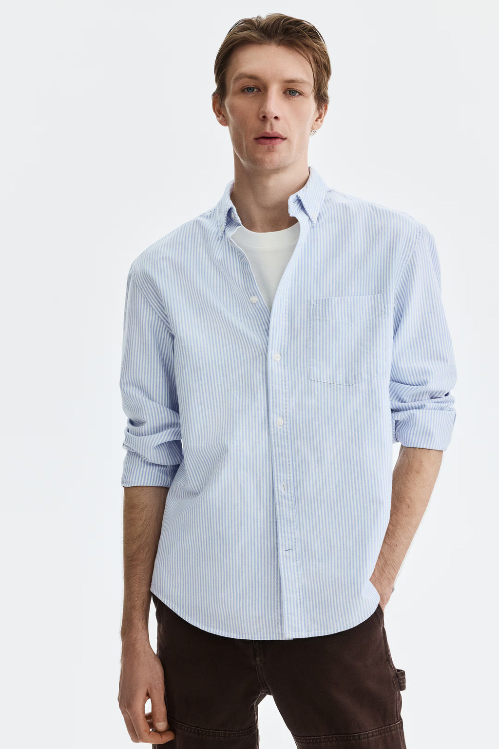 Azure Royale Pinstripe Shirt