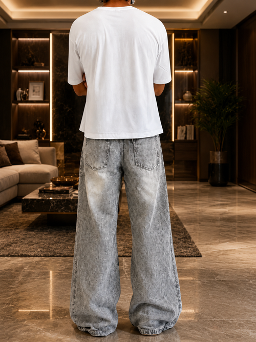 Ash Grey Super Baggy