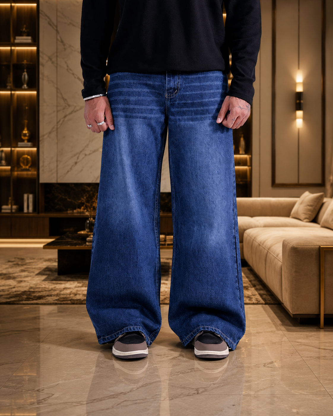 Core Blue Super Baggy