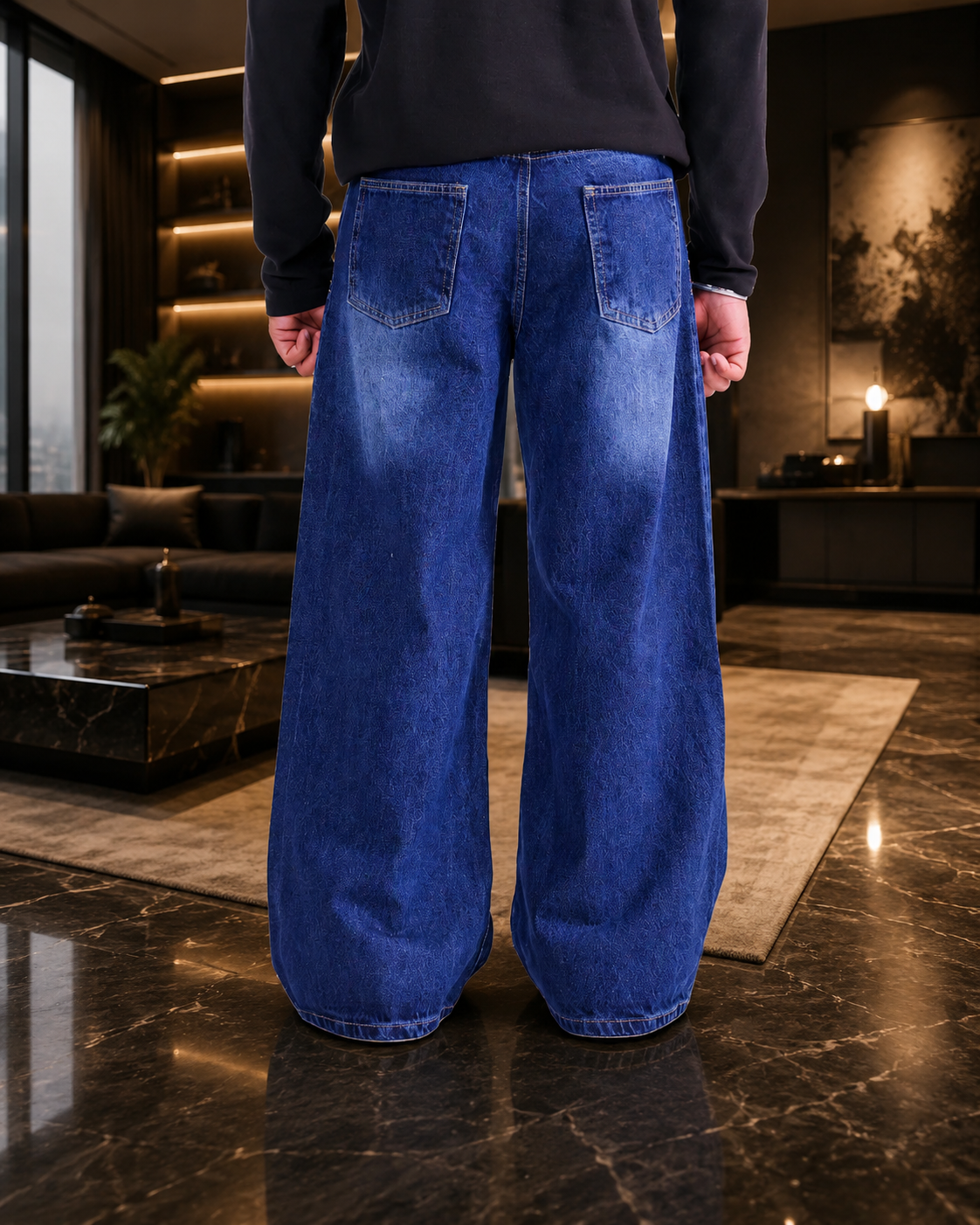 Core Blue Super Baggy
