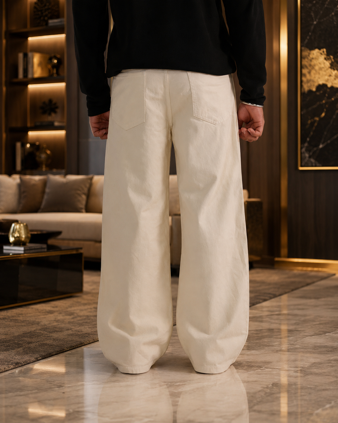OFF-WHITE BAGGY
