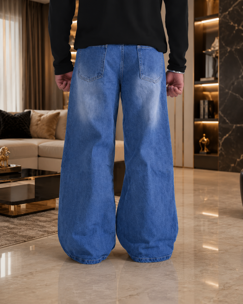 Midnight Blue Super Baggy