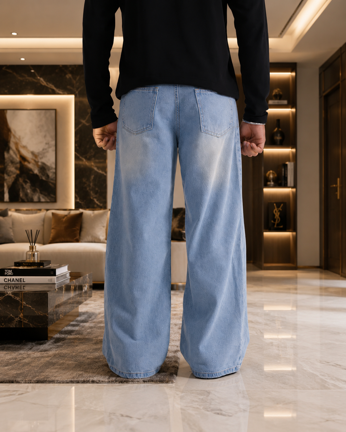 Frost Blue Super Baggy