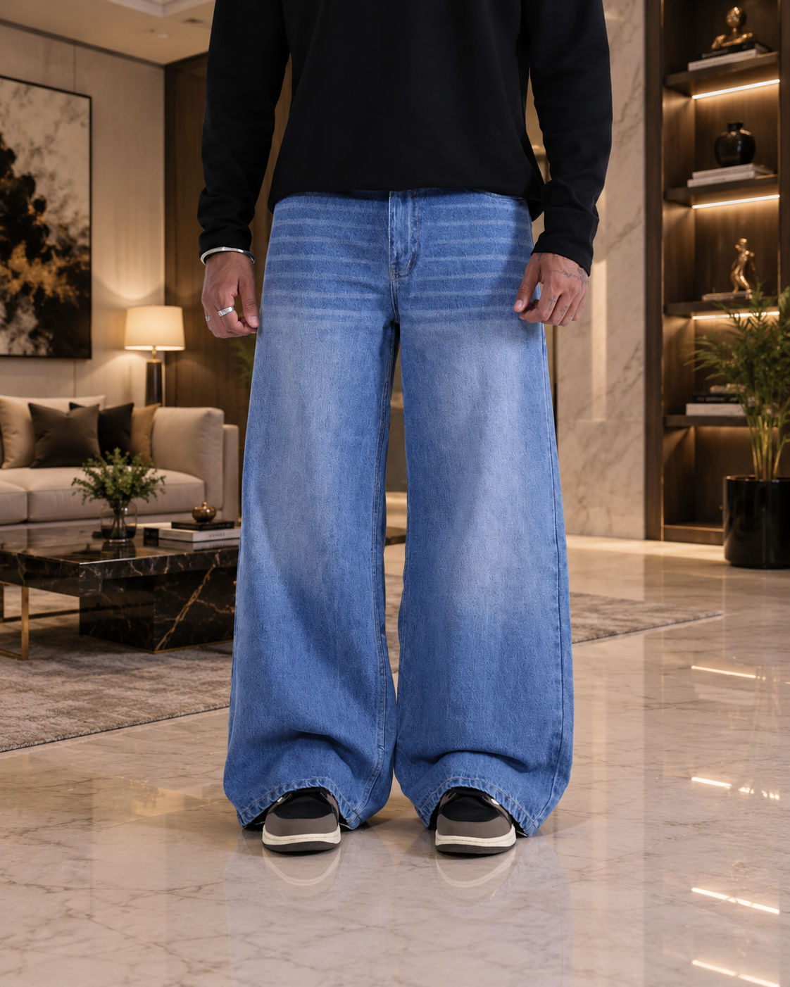 Midnight Blue Super Baggy