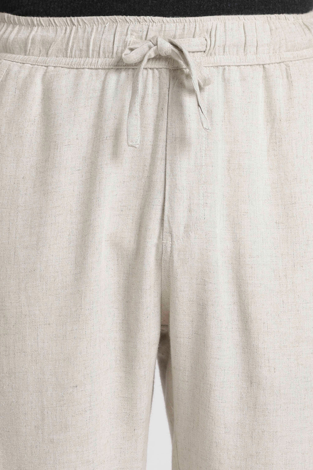 Relaxed fit Linen Pants Beige