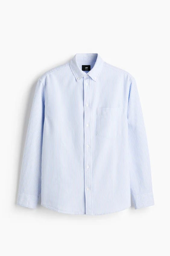 Azure Royale Pinstripe Shirt