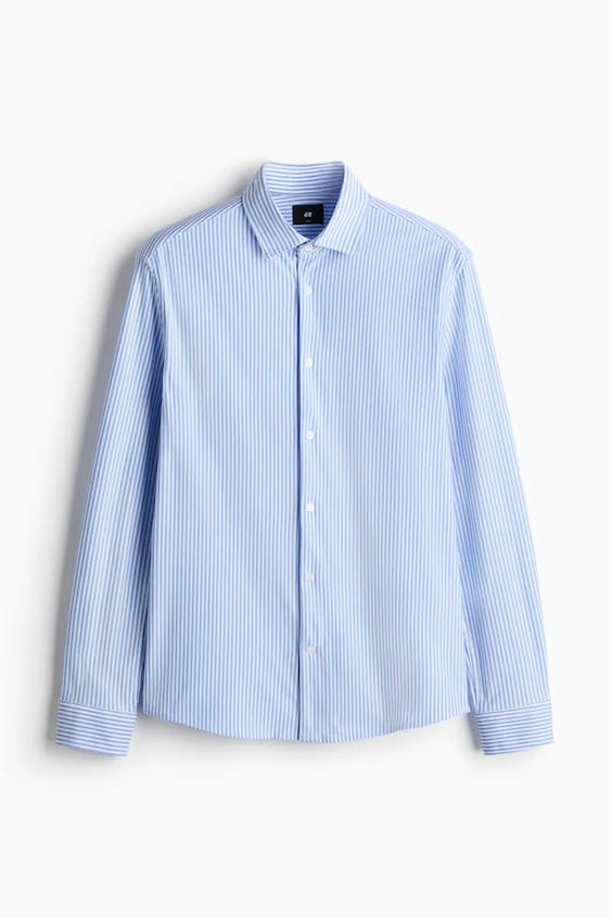 Sky Royale Pinstripe Shirt