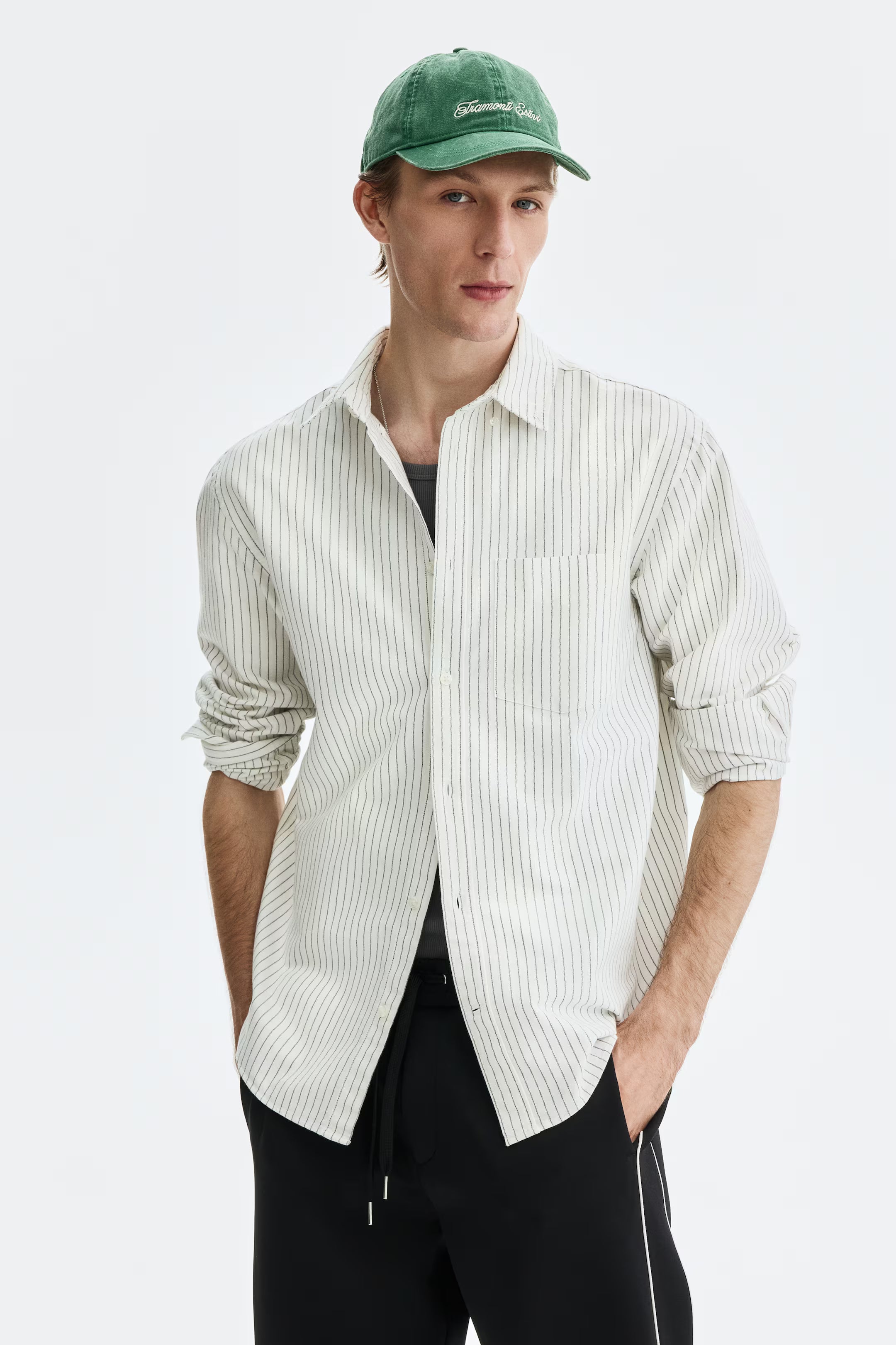 Ivory Royale Striped Shirt