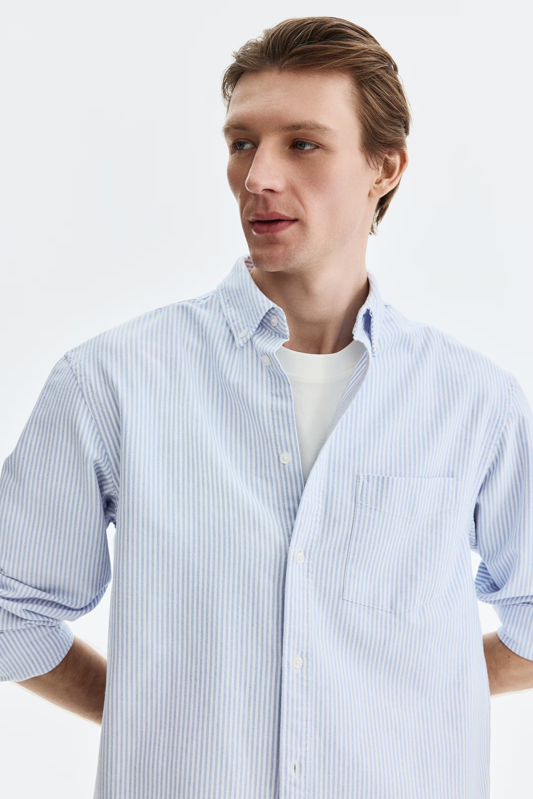 Azure Royale Pinstripe Shirt