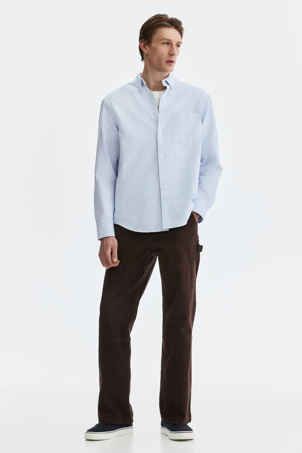Azure Royale Pinstripe Shirt