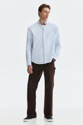 Azure Royale Pinstripe Shirt