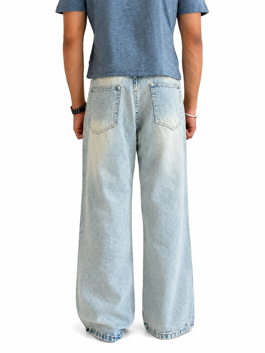 Sunfade Blue Baggy