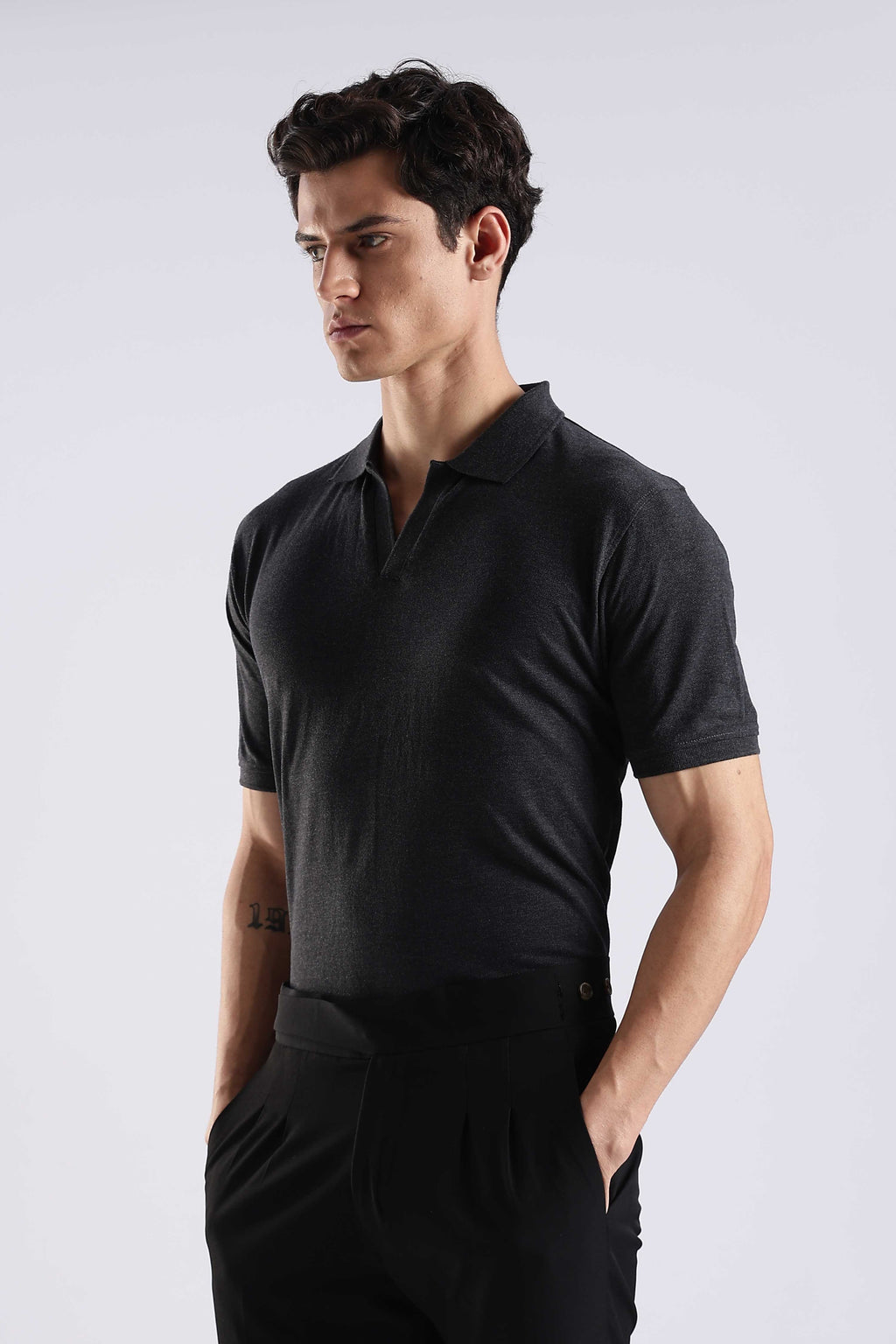 Charcoal Polo Shirt