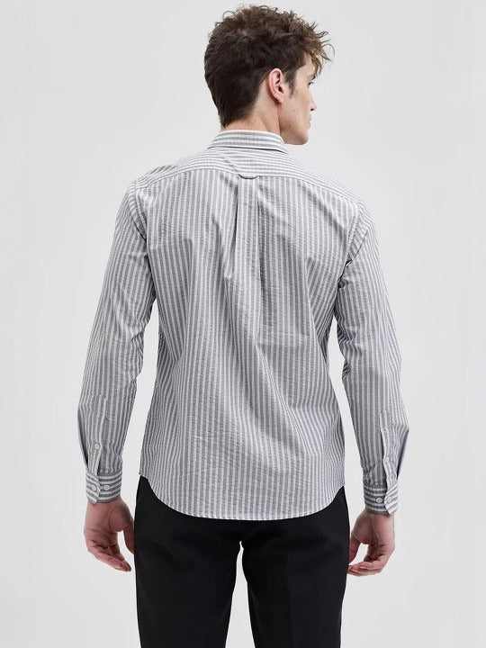 Greyline Striped Oxford Shirt