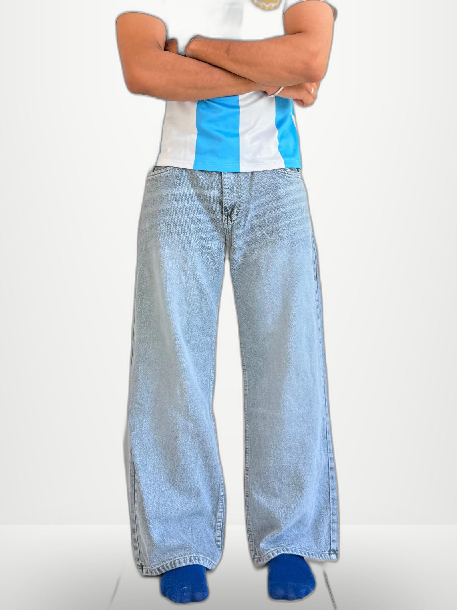 Steel Grey Baggy